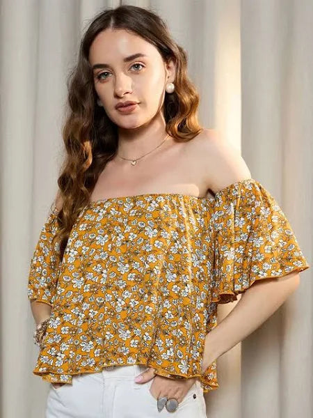 OFF-SHOULDER TOPS