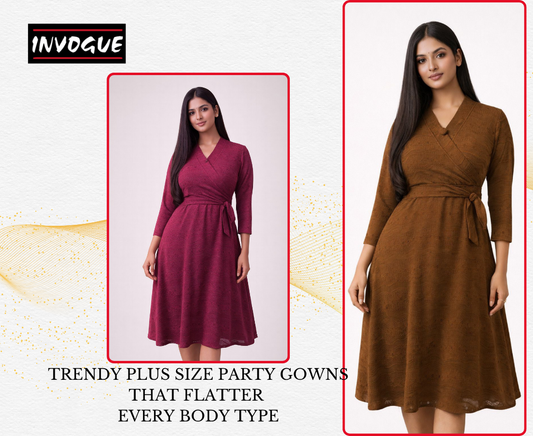 Trendy Plus Size Party Gowns That Flatter Every Body Type