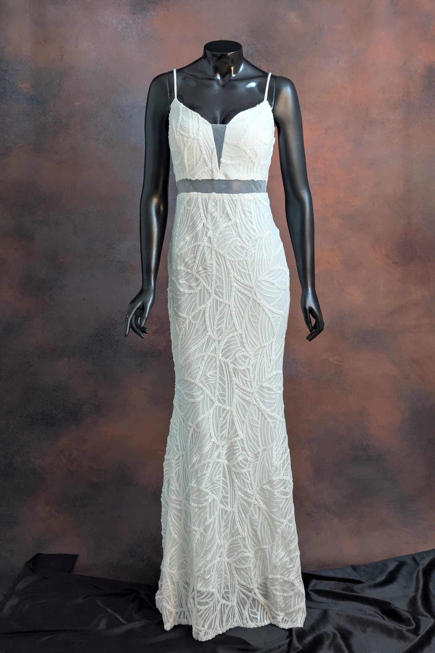Sparkle Sequin Elegance Evening Gown