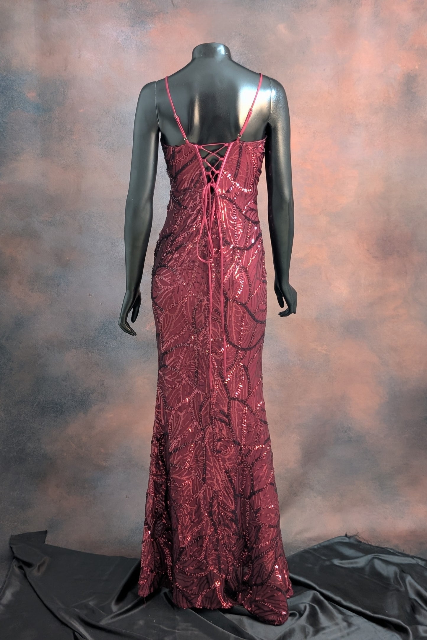 Sparkle Sequin Elegance Evening Gown