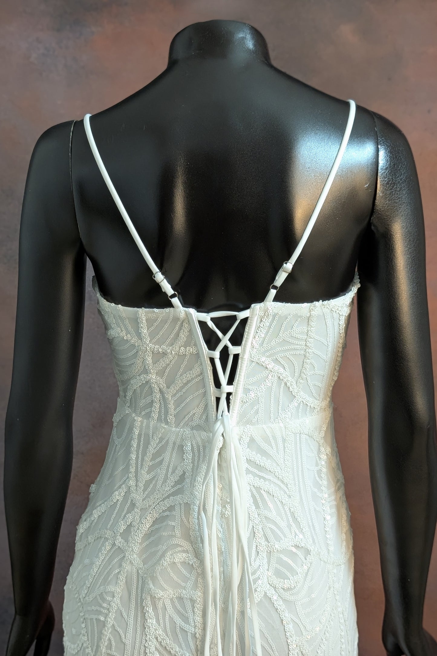 Sparkle Sequin Elegance Evening Gown