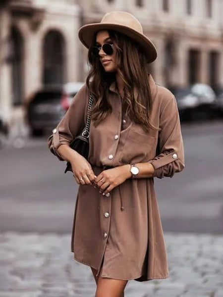 SHIRT DRESSES